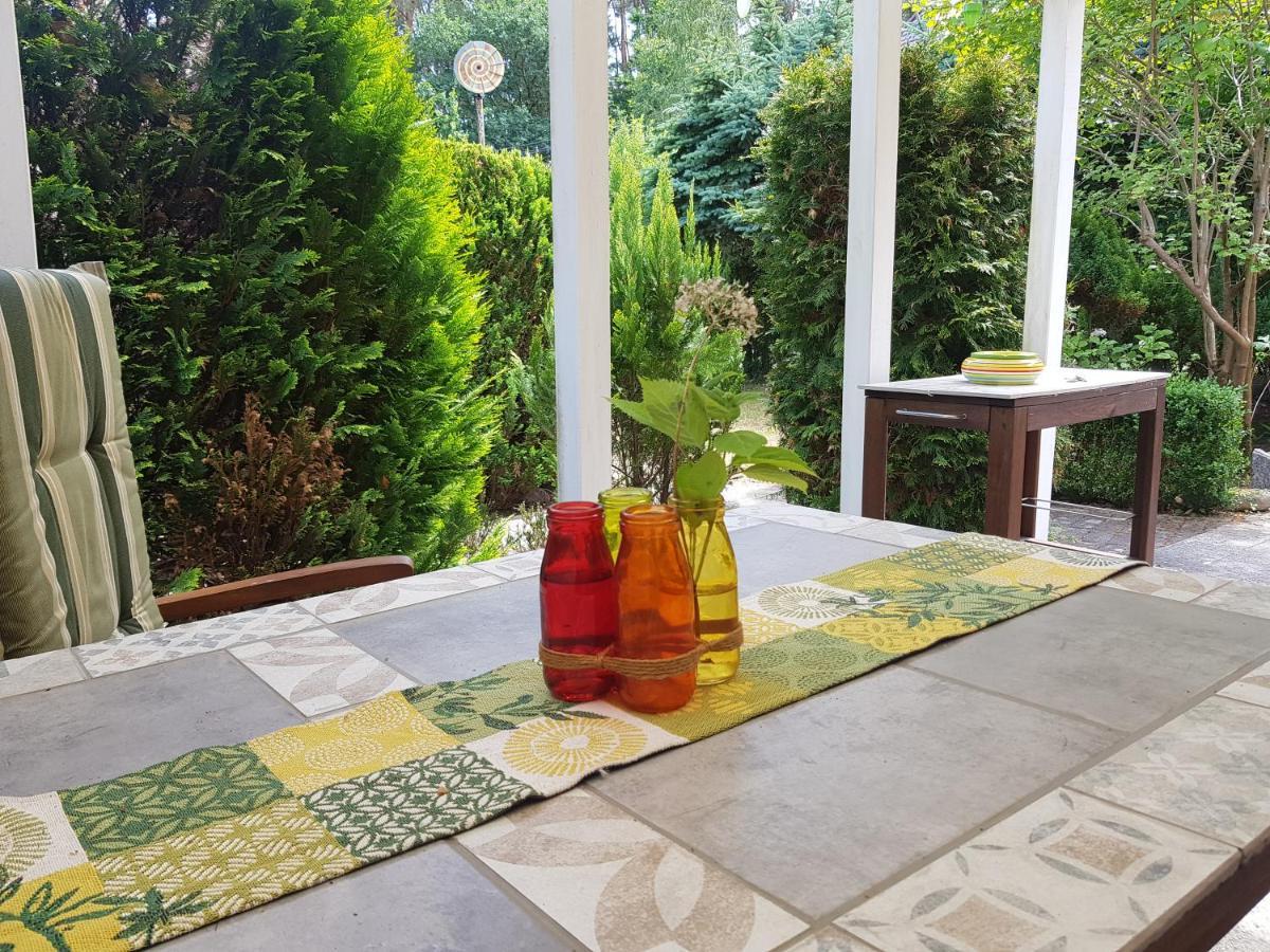 Gemuetliches Ferienhaus In Seenaehe Sewekow Esterno foto